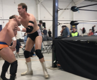 Wrestling at Elite House, Runcorn
